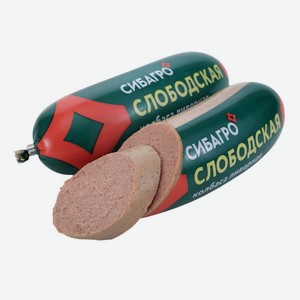 Колбаса ливерная Сибагро Слободская 300 г