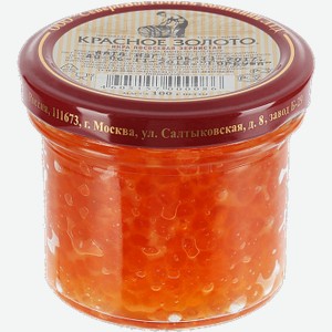 Икра лососевая зернистая Красное золото