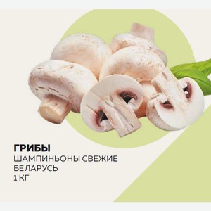 Грибы Шампиньоны Свежие Кг