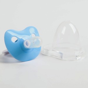 КРОШКА Я Пустышка силиконовая анатомическая с колпачком от 0 до 3 месяцев