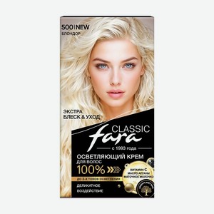 FARA Стойкая крем-краска для волос  CLASSIC , Блондор тон 500