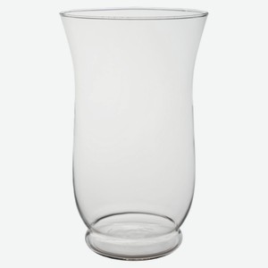 Ваза Actuel Афина стеклянная прозрачная, 25 см