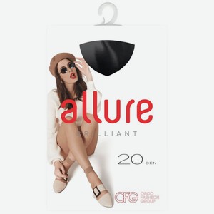 Носки Allure Alr Metz женские 20ден Nero, р.35-40, 1пара, 1 шт