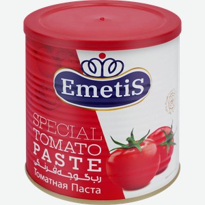 Паста томатная EMETIS, 800г