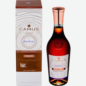 Коньяк CAMUS VSOP Borderies ординарный 4 года 40%, п/у, 0.7л
