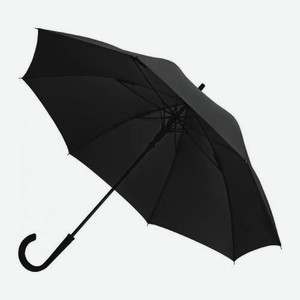 Зонт-трость мужской полуавтоматический чёрный Jin