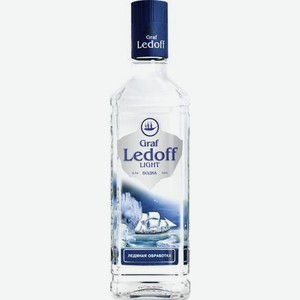 Водка Граф Ледофф Лайт 40 %, 500 мл