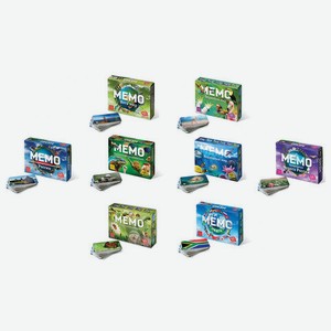 Игра настольная МЕМО 50 карточек, ассорти
