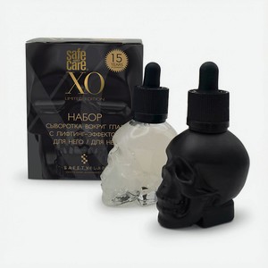 SAFE AND CARE Сыворотка для области вокруг глаз с лифтинг-эффектом набор для него / для нее, 2 шт. по 30 мл