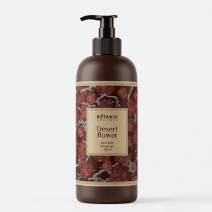 BOTANIC SECRETS Гель для душа парфюмированный Desert flower, 400