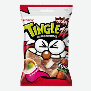 Жевательный мармелад TINGLEZZ (ТИНГЛ) со вкусом колы и лайма