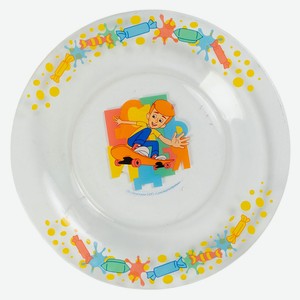 Тарелка  Простоквашино , 19,5 см, стекло