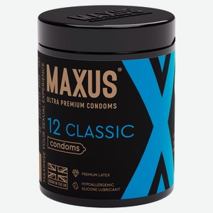 Презервативы классические Maxus Classic, 12 шт
