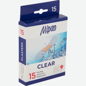 Пластырь Mipao Каури прозрачный косметический 76x25мм 15шт