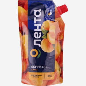 Джем ЛЕНТА Абрикос дой-пак, Россия, 300 г