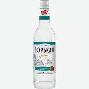 Настойка Красная цена с ароматом бородинского хлеба горькая 38% 0.5л, 500 мл