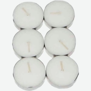 Свеча Kukina Raffinata чайная 6шт., 6 шт