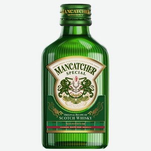 Виски Mancathcer зерновой 4-летний 40% 100мл, 100 мл
