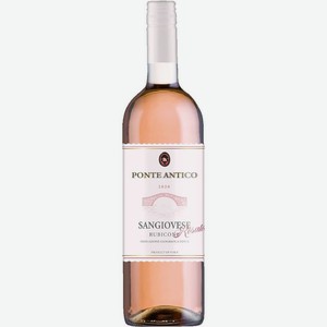 Вино Ponte Antico Sangiovese Rosato Marche розовое полусухое 11.5% 750мл, 750 мл