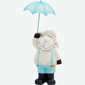 Фигурка садовая GIARDINO CLUB Овечка с зонтиком 38см, Арт. LY202501
