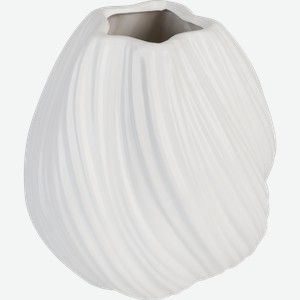 Ваза HOMECLUB 18х16,7х16,7см, керамика, кремовая, Арт. YC24014