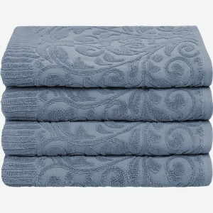 Полотенце махровое HOMECLUB Ажур 100х150см, голубое