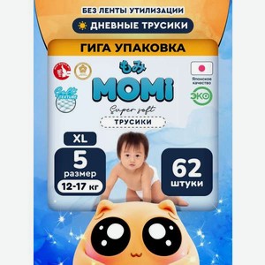 Трусики Momi Super Soft 5 (12-17 кг) 62 шт.