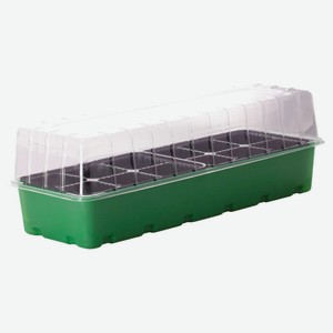 Мини-парник InGreen зеленый, 12 ячеек, 40 см