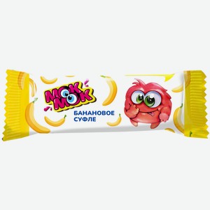 Конфета-батончик глазированная БАНАНОВОЕ СУФЛЕ 30Г,