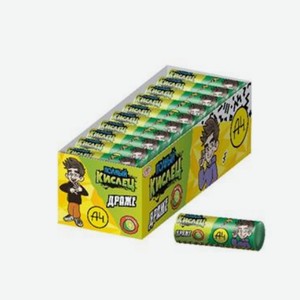 Драже Полный Кислец Влад А4 Со Вкусом Лайма 15г,