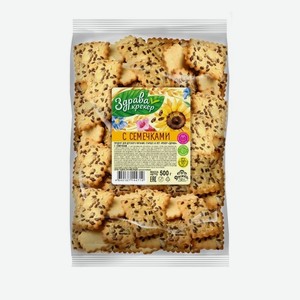 Крекер Здрава с семечками, 500 г (1)