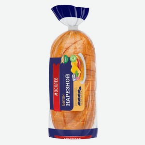 Батон в/с в нарезке Мосхлеб 400г Нижегородский Хлеб