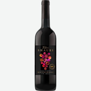 Вино Tetri Shauri Kindzmarauli красное полусладкое сортовое ординарное 12% 750мл, 750 мл