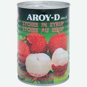 Личи Aroy-D в сиропе 565г, 565 г