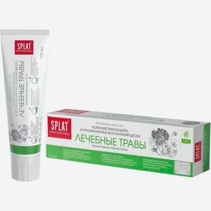 Зубная паста Splat Professional биоактивная лечебные травы 100мл, 100 мл