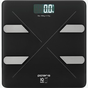 Весы электронные POLARIS черные, Арт. PWS 1811DG