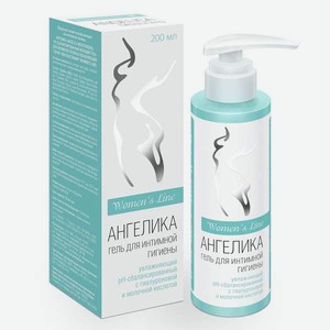 Гель Ангелика для интимной гигиены Moisturizing увлажняющий 200 мл