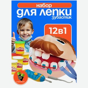 Масса для лепки mutter набор для лепки 5 цв.