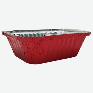 Форма алюминиевая 195Х143мм красная