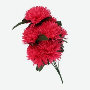 Искусственный цветок Хризантема 55см 9 бутонов в ассортименте