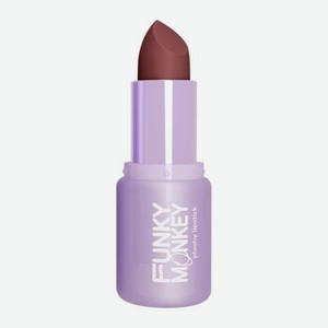 Помада для губ Plushy Lipstick Funky Monkey тон 109 Кирпично-терракотовый