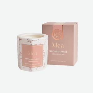 MEA Мраморная парфюмированная свеча  Сливочное искушение , 120 г