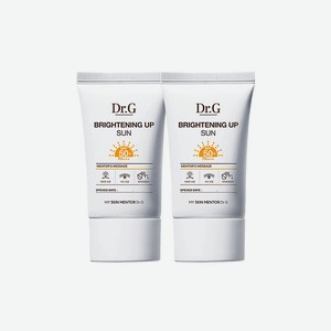 DR.G Набор солнцезащитных кремов для лица Brightening Up Sun+ SPF50+ Pa+++, 50 мл х 2