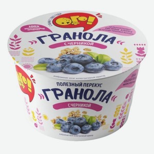 Гранола ОГО! с черникой, 40г