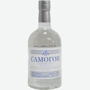 Самогон Крымский статус 0.5л.