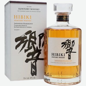 Виски Hibiki Japanese Harmony в п/у 0.7 л