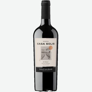 Вино Casa Solis Reserva Syrah 0.75л.