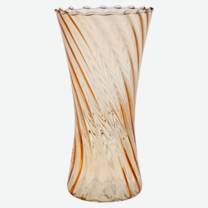 Ваза Actuel Виктория стеклянная прозрачная, 20 см