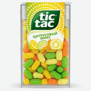 Драже освежающее Tic Tac Цитрусовый Микс Ирландия, 49 г