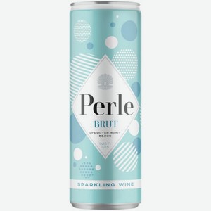 Вино Игристое Перле Белое Брют 11,5% 0,25л